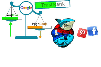 Обратные ссылки. Высокий Trust + бонус соцсигналы Facebook и Pinterest
