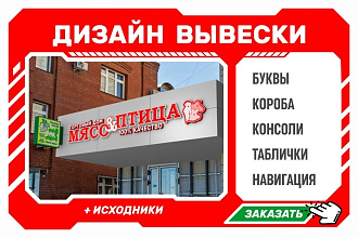 Дизайн вывески