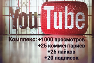 Комплексное продвижение в YouTube