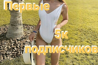 Помогу набрать 5к подписчиков за 2 недели