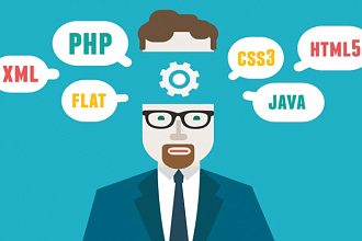 Верстка HTML5, CSS3, JS