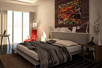 Сделаю 3D визуализацию интерьера в 3ds max