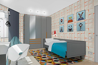 Создам 3D модели в программе Google SketchUp