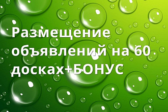 Размещу Вашу рекламу в 60 группах соц. сети ВК