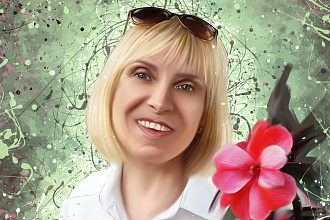 Портрет в стиле Дрим арт