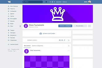 Сделаю аватар и шапку для группы