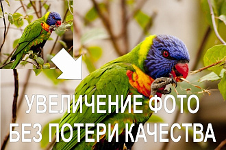 Увеличение фотографии без потери качества