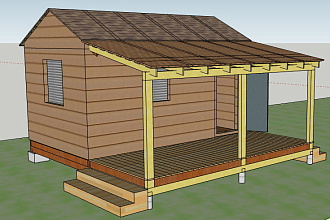 Нарисую в SketchUp эскиз