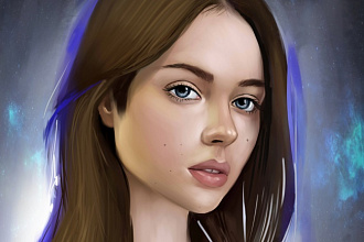Нарисую cg-портрет