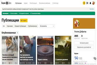 Продам хороший канал на яндекс дзен