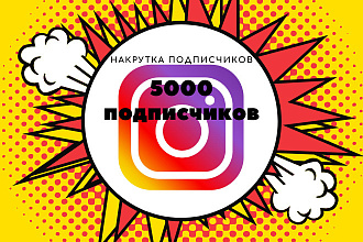 5000 инстаграм подписчиков