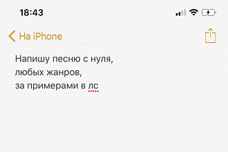 Напишу песню, стих, любого жанра
