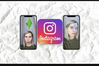 Маска в Instagram