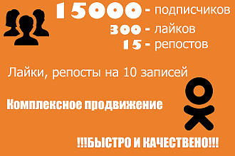 Комплексное продвижение Одноклассники