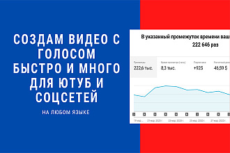 Видео с голосом. Создам видео- обзор товаров, видео-статьи