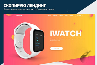 Скопирую любой лендинг