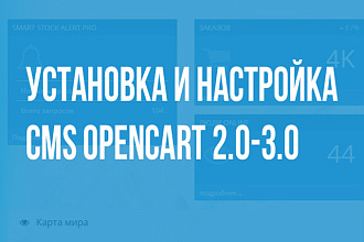 Установка и настройка интернет-магазина на CMS Opencart