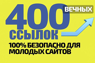 410 вечных ссылок, прогон по 180 пинг-сервисам + экспресс-аудит