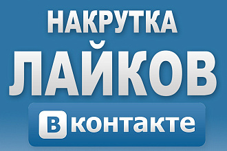1000 лайков в ВКонтакте от живых людей