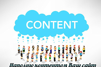 Наполню Ваш сайт контентом, описание товаров на английском языке