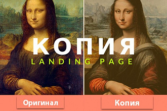 Точная копия сайта или лендинга
