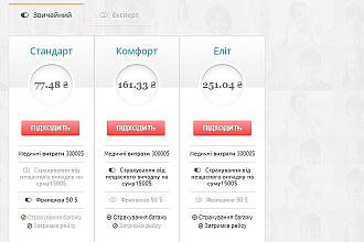 On-line калькулятор. Для страхового, оконного, дверного etc сайта