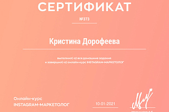 INSTA-маркетолог