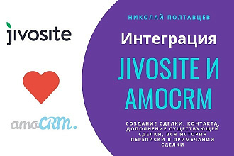 Интеграция Jivosite и AMOcrm