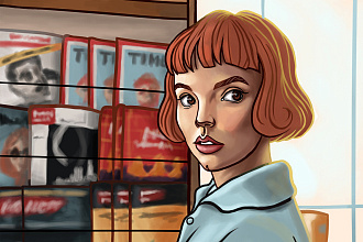 Цифровая 2D иллюстрация