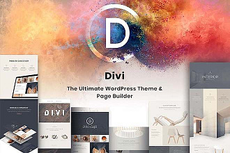 Универсальный шаблон-конструктор для WordPress Divi Theme v3.25. 4