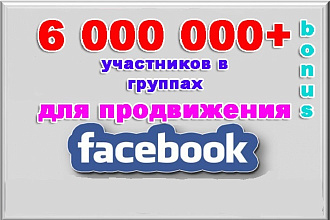 Список групп на 6 миллионов подписчиков для ваших постов и рекламы