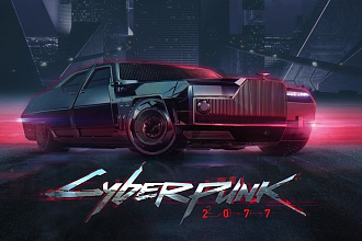 Сделаю арт в стиле Cyberpunk 2077