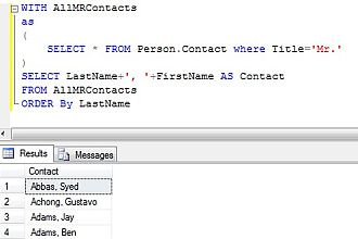 Создание SQL запросов