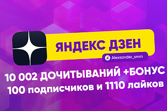 Яндекс Дзен монетизация 10002 минут просмотра + бонус Yandex Zen