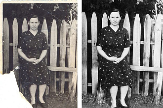 Реставрация старых фотографий