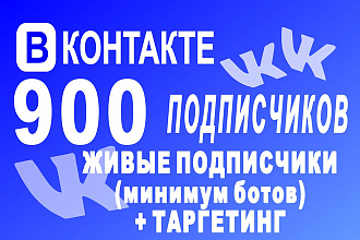 Подписчики вк плюс таргетинг, продвижение группы в контакте