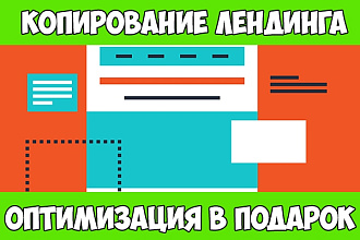 Молниеносное копирование лендинга