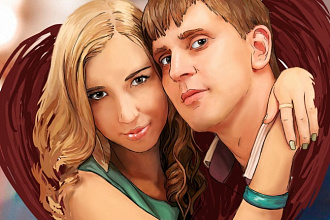Рисую цифровые портреты
