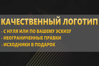 Сделаю оригинальный логотип в минималистичном стиле
