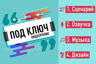 Видеоролик под ключ