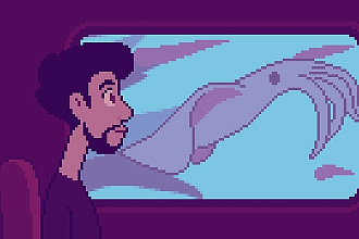 Создам анимационный видеоролик или музыкальный клип в стиле pixel art