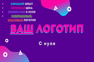 Создам ваш оригинальный логотип