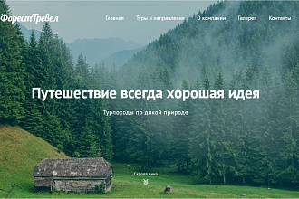Сверстаю сайт по макету