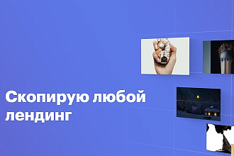 Копирование лендингов, landing page, страниц сайта, отдельных блоков