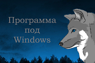 Напишу программу под Windows