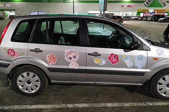 Магниты на машину