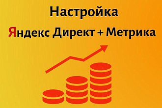 Настройка Яндекс. Директ + установка счетчика Яндекс. Метрика