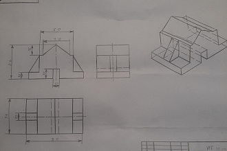 Начертание чертежей, планировок, создание 3D моделей под ключ