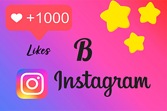 1000 лайков в Instagram