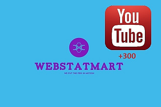 300 Подписчиков на Youtube